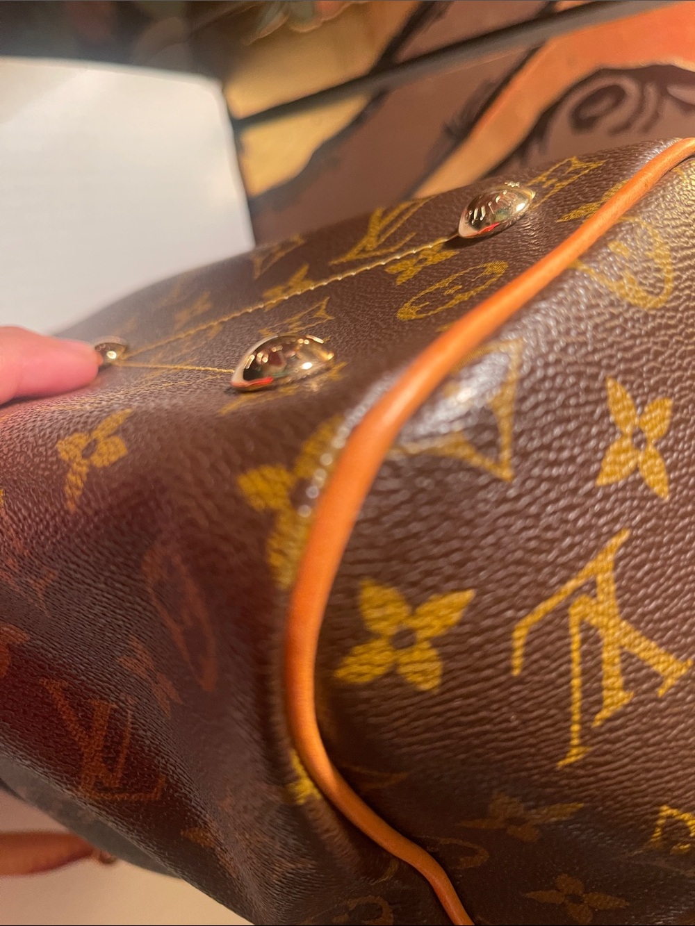 Louis Vuitton Brown Monogram Satchel with Natural Vachetta Trim - Picture 12 of 16